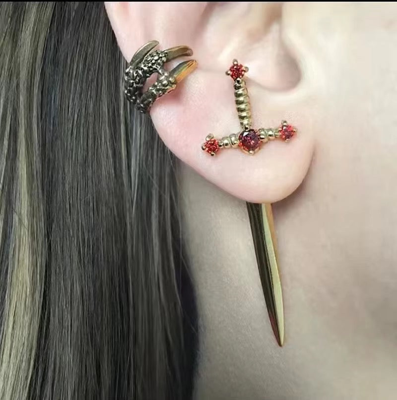 Eclessyra™ Sword Earrings